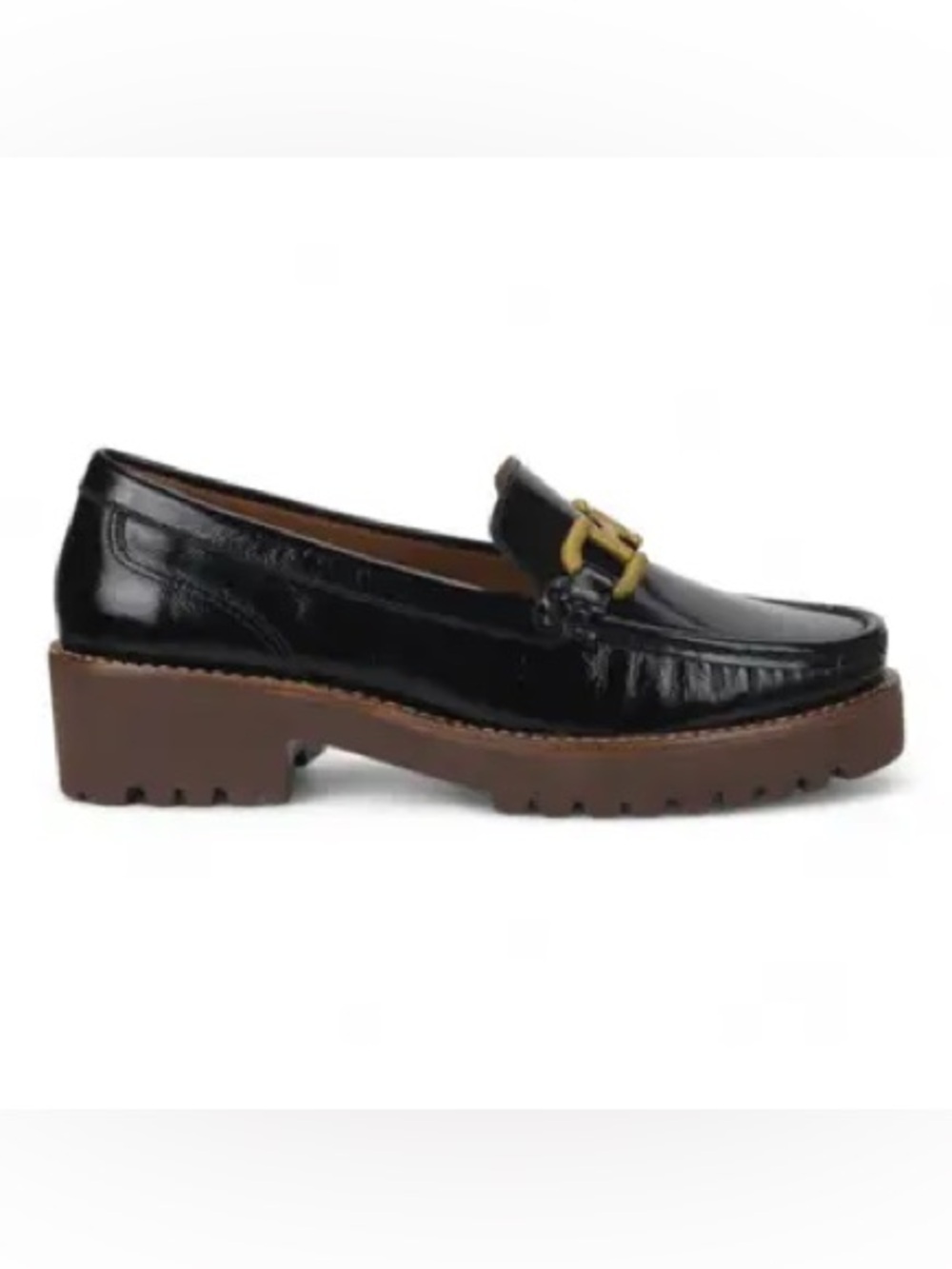 Bruno Menegatti Black Leather Loafer-Women’s  size 7.5